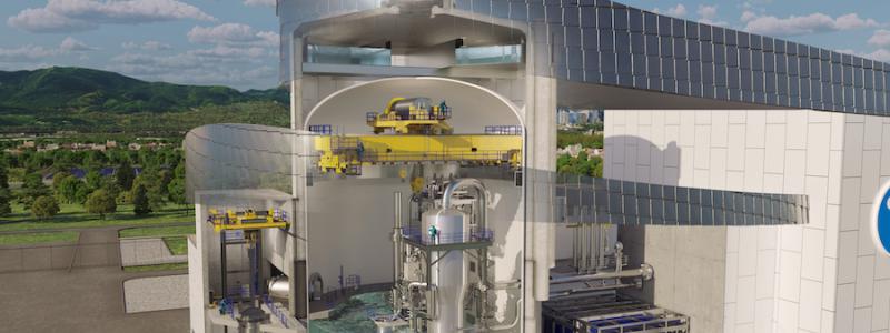 USA:s kärnkraftsjätte Westinghouse kommer att bygga fyra SMR-enheter med sin AP300-design i nordöstra England. Bild: Med tillstånd av Westinghouse