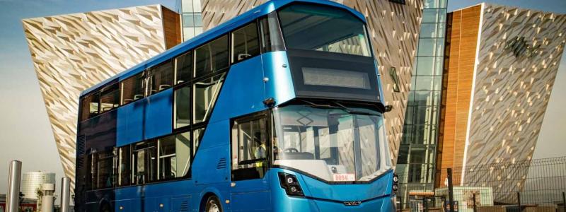 Eldriven StreetDeck Electroliner. Foto: Wrightbus