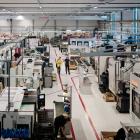 På Alderholmens Mekaniska började jakten på energitjuvarna. En idé var att ta reda på hur mycket energi som slösades när maskinerna stod stilla. Bild: Alderholmens Mekaniska.