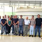 Experter från Fusion for Energy, SIMIC, Criotec och ITER-organisationen samlades för första gången hos Criotec i Italien i juni 2025 för att genomföra heta heliumläcktester på divertorns kassettmoduler. Nyligen klarade man ett avgörande täthetsprov med helium. Foto: SIMIC-CNIM