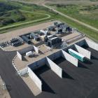 Företaget European Energy har inlett vätgasproduktion vid den utbyggda Power-to-X-anläggningen i Måde i Danmark efter att ha ökat elektrolyskapaciteten. Bolaget uppger att uppgraderingen till 8,1 megawatt följer efter installation och driftsättning av en ytterligare enhet. Bild. European Energy