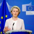 EU-kommissionens ordförande Ursula von der Leyen i talarstolen. Höga företrädare för regeringarna i Tyskland, Spanien, Nederländerna, Polen och Österrike har i ett gemensamt brev till EU-kommissionen uppmanat till konkreta ändringar av EU:s regler för RFNBO (förnybara bränslen av icke-biologiskt ursprung). De anser att den delegerade förordningen som fastställer regelverket "inte överensstämmer med de ekonomiska realiteterna för utvecklingen av vätgasmarknaden, vare sig inom EU eller globalt." Foto: Europeiska Kommissionen