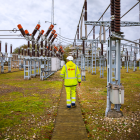 Den moderniserade transformatorstationen i Vaple ska säkra elförsörjningen för befintliga industrier och nya etableringar i Sundsvall och Timrå. E.ON investerar 200 miljoner kronor i anläggningen. Foto: Christian Andersson, Apelöga