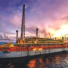 Illustration av ett nytt mobilt borrplattform. ExxonMobil