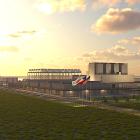Illustration av ett planerat modulärt kärnkraftverk. Bild: Dow Chemical
