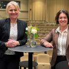 Fr. v. Eva Francke, mässansvarig Elmia Cirkulär, och Anna-Karin Zinnerfors, VD Elmia. Pressbild: Elmia