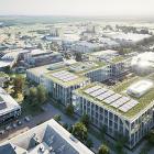 En visualisering av vetenskaps- och teknikparken. Bild: Turley