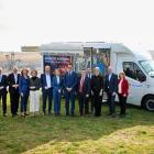 Microsofts team besöker området kring Düsseldorf. Investeringar ska göra Rhenlandet till ett nytt centrum för datacenter, molntjänster och AI-infrastruktur i Tyskland. Samtidigt meddelade Microsoft att bolaget har tecknat ett avtal om att förvärva mark i Grevenbroich. Etableringen kan dock inledas först när nödvändiga tillstånd och bygglov har beviljats. Foto: Microsoft.
