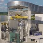 Westinghouses vision av ett AP300-kraftverk. Bild: Westinghouse