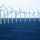 Havsbaserade vindkraftverk nära Köpenhamn, Danmark. Foto: Wikipedia Commons. Kredit: cgpgrey