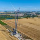 Ørsted satsar nu på onshore-vindparker, bland annat i Tyskland, som bilden visar. Foto: Ørsted