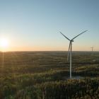 Bilden visar ett annat av vindkraftbyggaren OX2:s projekt, nämligen det i finländska orten Lamminkangas. Foto: OX2
