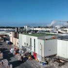 Bildtext:
Pappers- och kartongbruket i Varel i Niedersachsen får statligt stöd för investeringar i värmepumpar och värmelagring för minskade utsläpp. foto: Varel