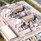 Så kan det nya kärnkraftverket Sizewell C komma att se ut. Bild: Sizewell C