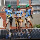 Om utvecklingen fortsätter i samma takt kan USA snart ha en energimix där solkraft spelar en avgörande roll i elproduktionen, trots utmaningar med handelspolitik och infrastruktursatsningar. Foto: American Solar Energy Society, credit: Credit: Ann Crehore