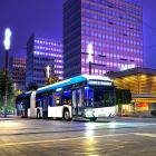 Vätgasdriven Solaris Urbino i polska staden Poznan. Foto: Ballard Power Systems
