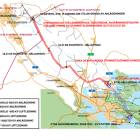 Dubbla växelströmförbindelserna på 400 kV vardera, ska byggas mellan Svartbyn i Boden till Hällmyran i Luleå. Pressbild: Svenska Kraftnät