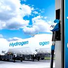 Westfallen Group och RWE har meddelat att de ska bygga en vätgastankstation vid det gaskraftverk som uppförs i Emsland. Anläggningen ska ligga i Tyskland och beräknas tas i drift 2025. Illustration: RWE
