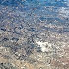 Flygbild över oljefälten i Permianbassängen i Ward County, Texas. Foto: Wikipedia Common Lic. Kredit: Eric Polk