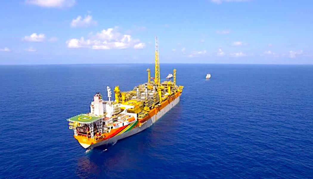 Energijätten ExxonMobil, med huvudkontor i USA, startade nyligen produktionen från sin tredje oljeutveckling vid Stabroek-blocket utanför Guyana, vilket ökade den totala produktionskapaciteten till cirka 620 000 fat dagligen. Foto: ExxonMobil