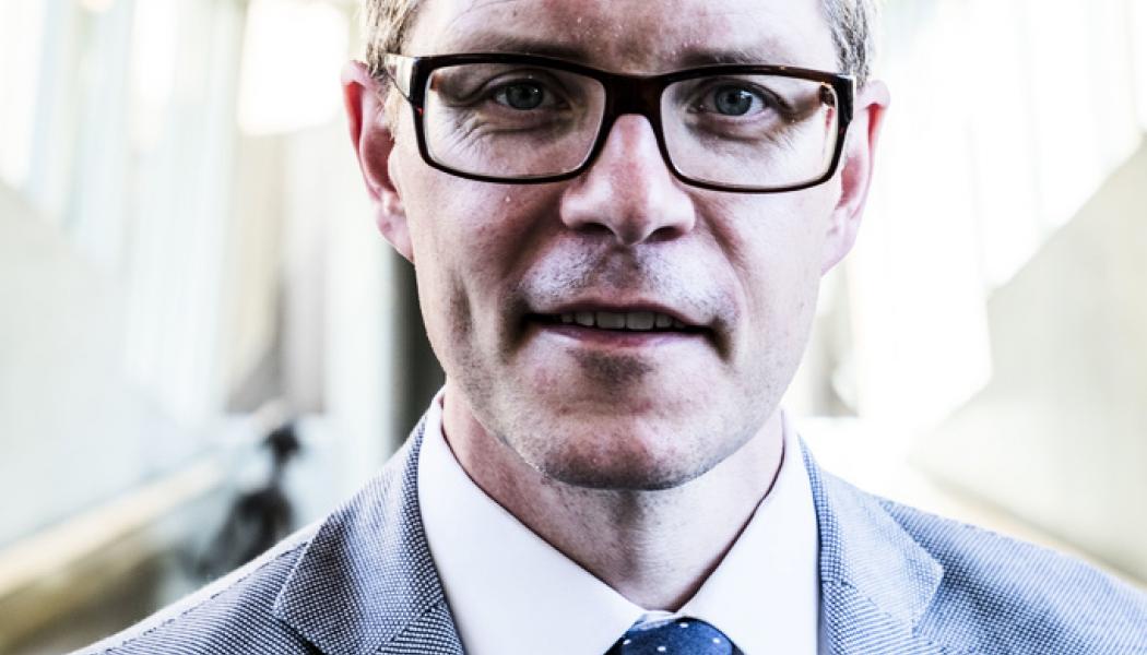 Magnus Hjalmarson Neideman/SvD/TT: Lars Hjälmered, moderat ordförande i riksdagens näringsutskott. Arkivbild.