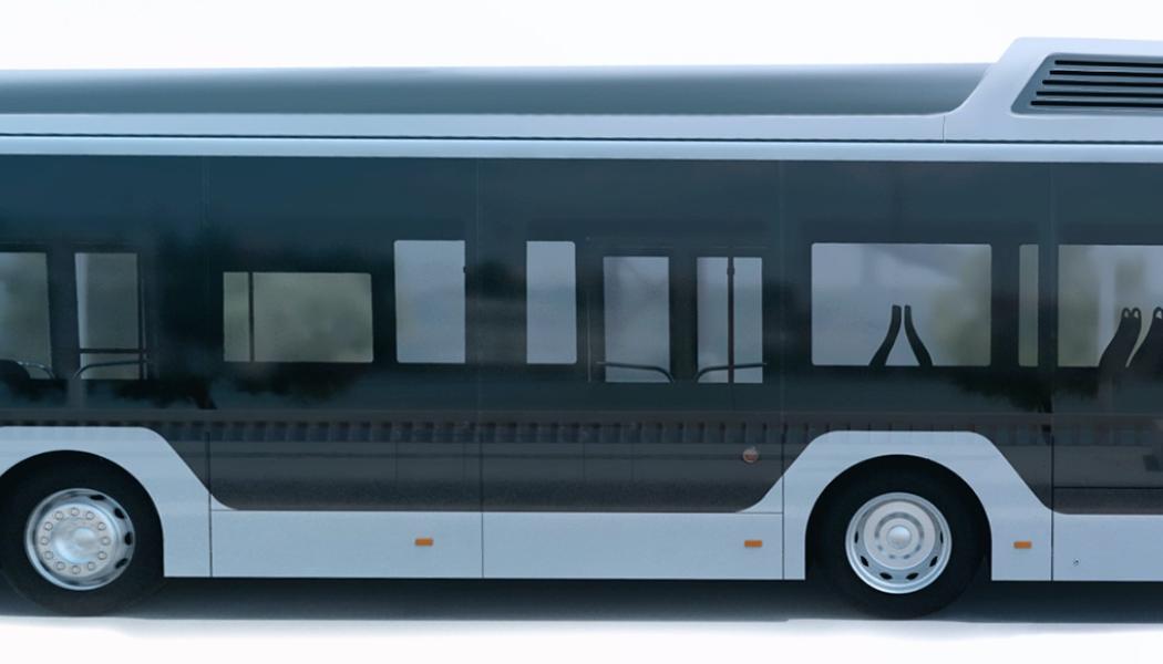  Caetanobus eget tidigare planerat projekt av vätgasdriven buss : Illustration: Design by Almadisig