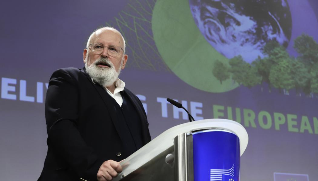 Valeria Mongelli/AP/TT: EU-kommissionens stora klimatpaket, 