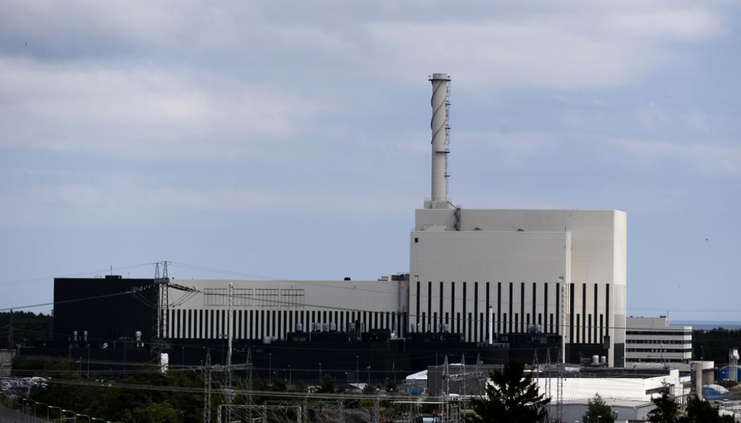 Adam Ihse/TT: Kärnkraftverket O3:an på Simpevarpshalvön utanför Oskarshamn. Arkivbild.