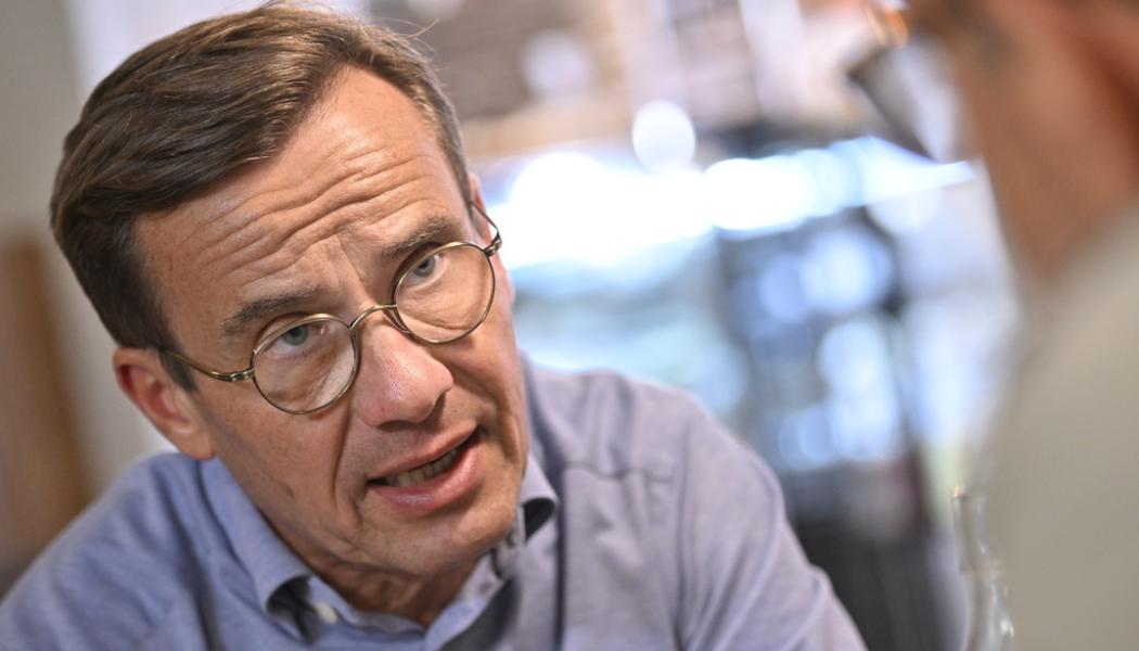 Johan Nilsson/TT: Moderaternas partiledare Ulf Kristersson.