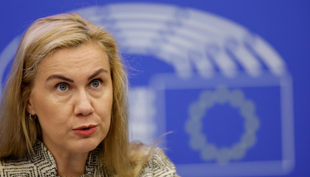 Jean-Francois Badias/AP/TT: Kadri Simson är EU:s energikommissionär. Arkivfoto.