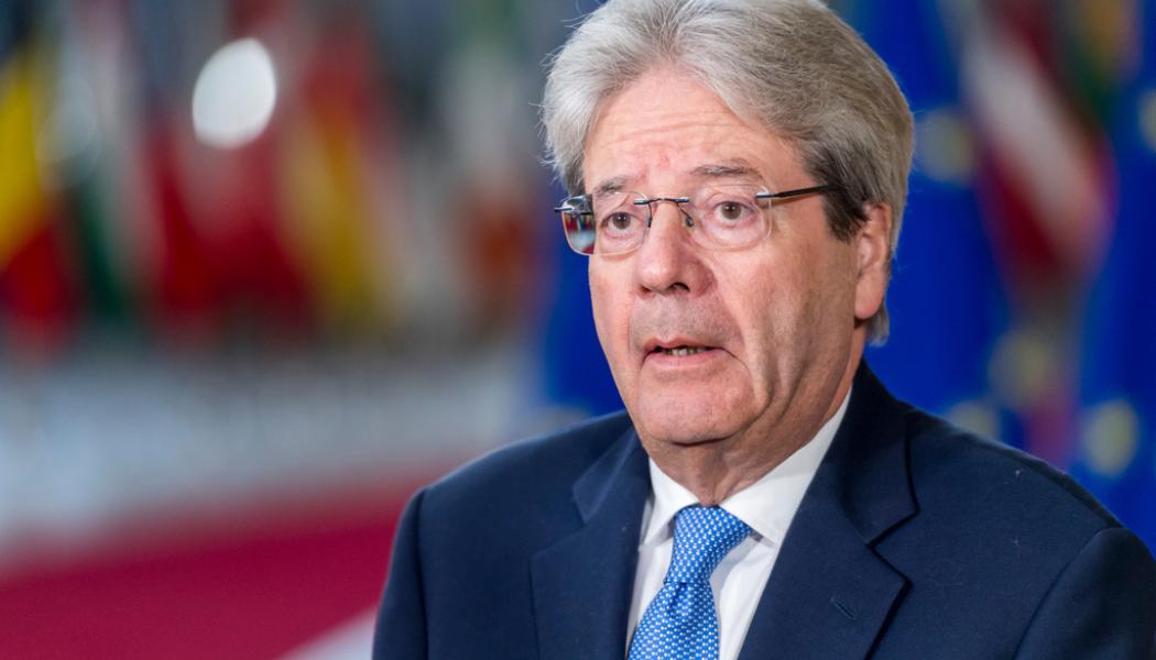 Geert Vanden Wijngaert AP/TT: EU:s ekonomikommissionär Paolo Gentiloni efterlyser åtstramning när det gäller statliga elstöd och att bara de mest sårbara ska få hjälp. Arkivbild.