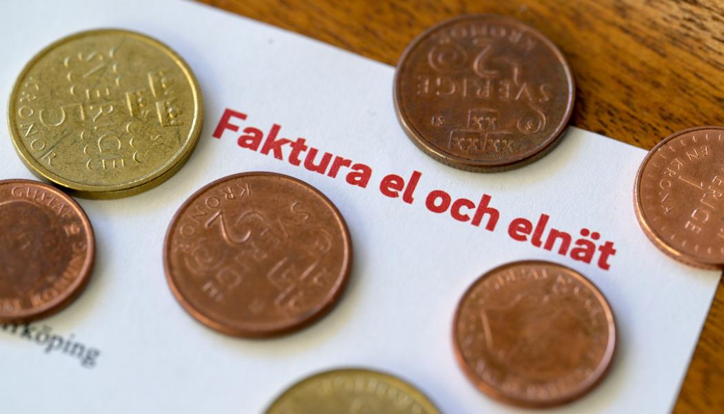 Janerik Henriksson/TT: Blåsigt väder pressar elräkningen. Arkivbild.