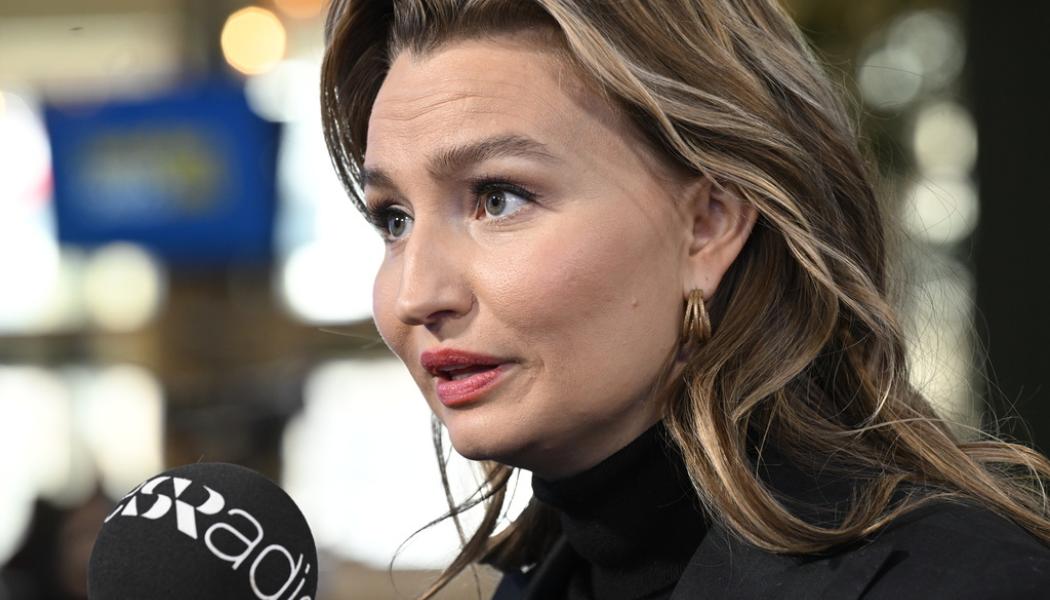 Fredrik Sandberg / TT: Energi- och näringsminister Ebba Busch (KD) har nu skickat in förslaget om elstöd till företag i södra Sverige till EU-kommissionen för granskning. Arkivbild.