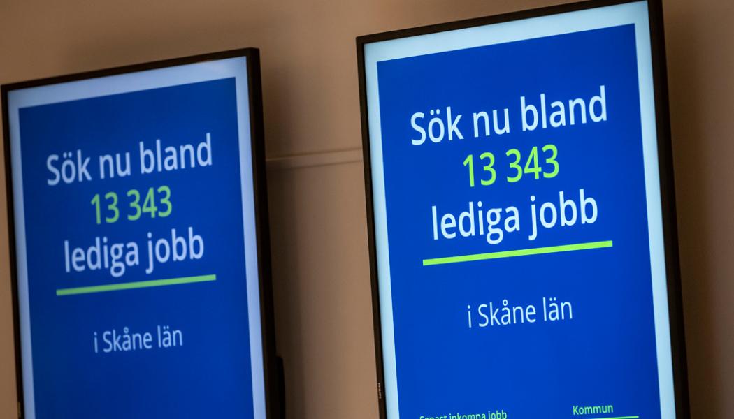Johan Nilsson/TT: Fortsatt gott om lediga jobb. Arkivbild.