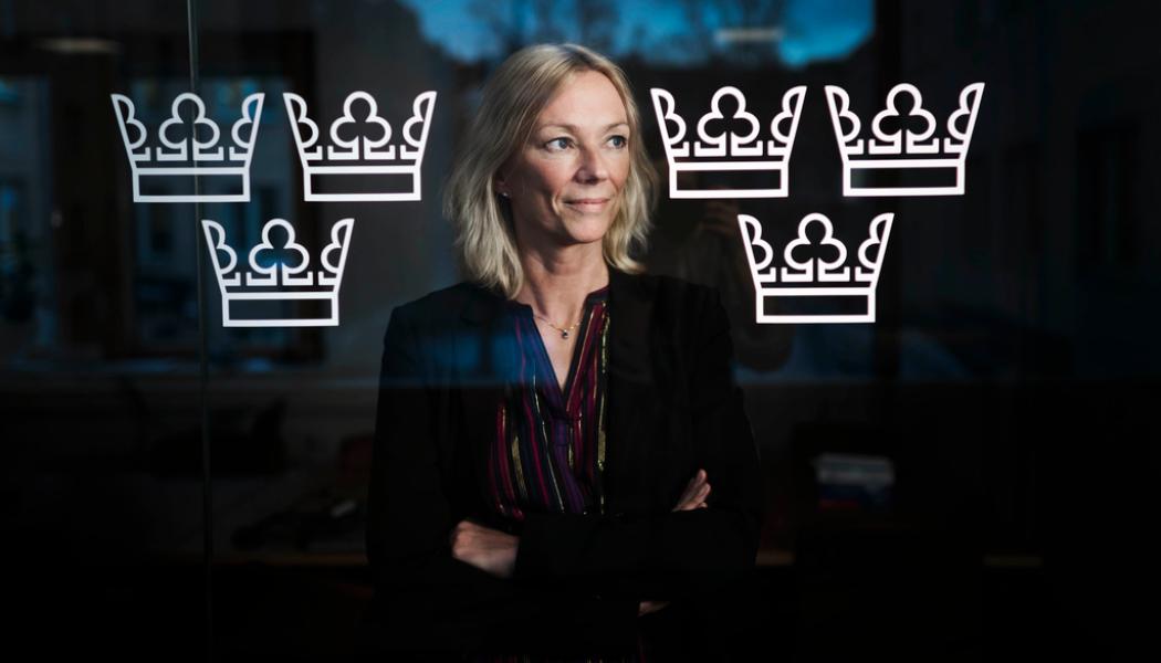 Stina Stjernkvist/SvD/TT: Karolina Ekholm, riksgäldsdirektör. Arkivbild.