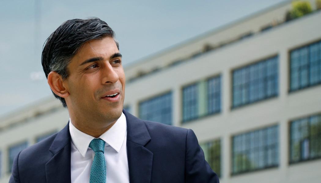 Peter Cziborra/AP/TT: Storbritanniens premiärminister Rishi Sunak. Arkivbild.
