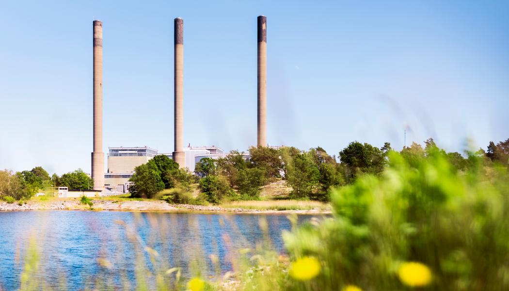  Karlshamnsverket. Pressbild: Uniper