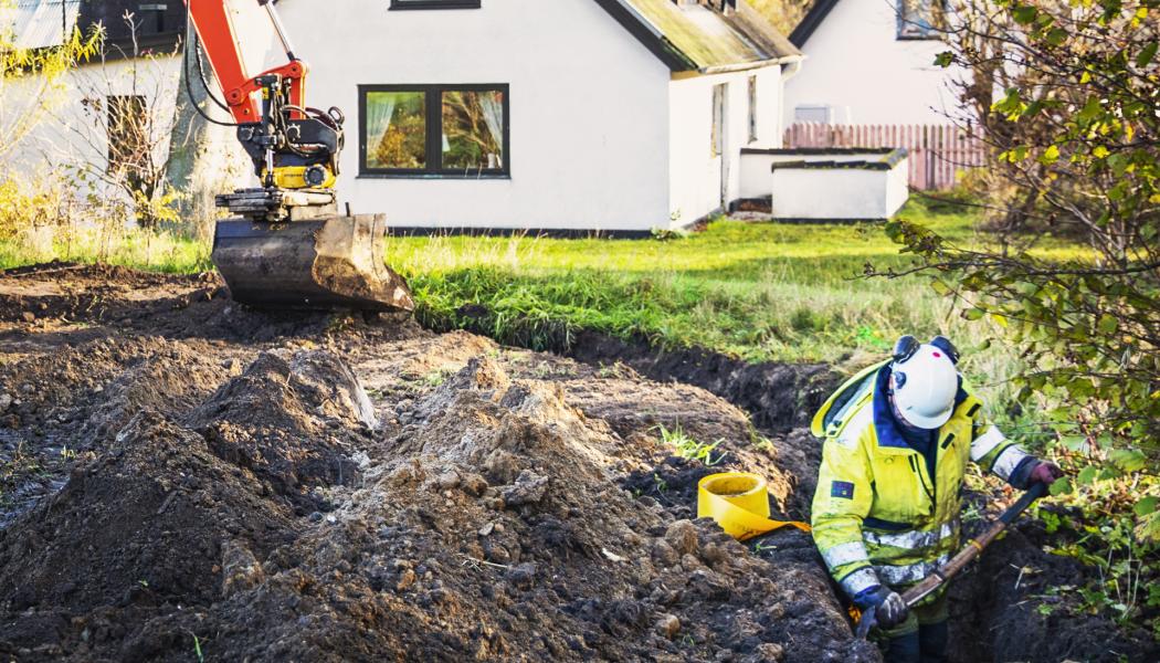 Avgrävda kablar orsakar stora problem och kostnader - ofta i onödan, visar en rapport från E.ON. Foto: Apelöga.