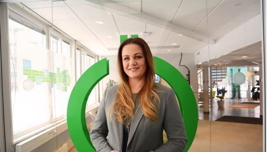 Jenny Larsson, vd på Schneider Electric. Foto: Schneider Electric