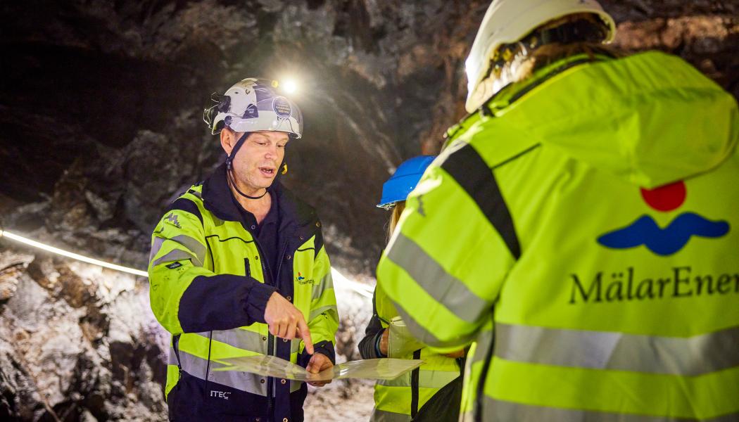 Lisa Granström är tillförordnad affärsområdeschef för Värme hos Mälarenergi. Foto: Lasse Fredriksson.