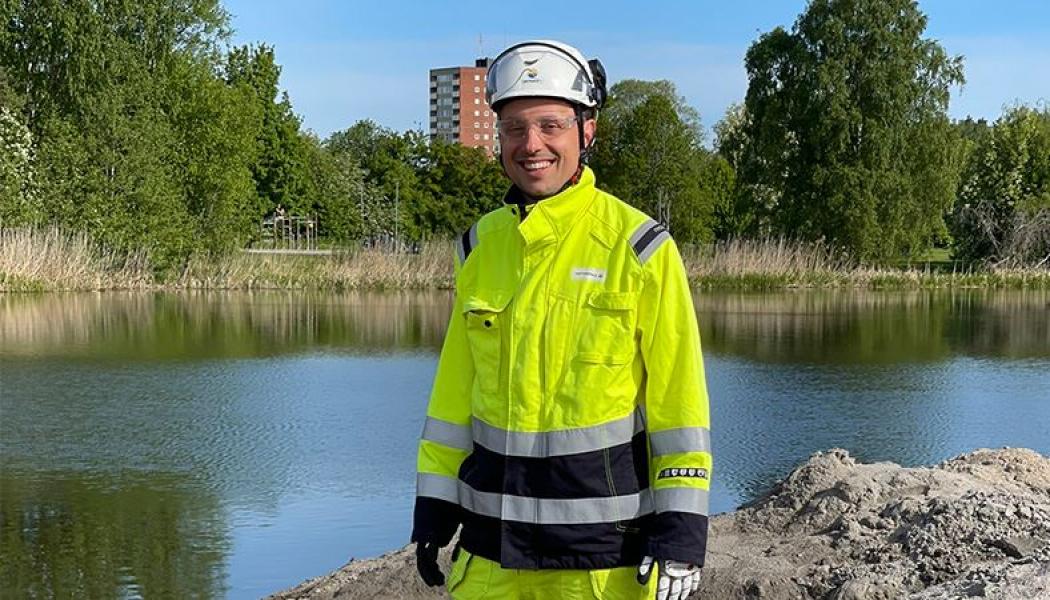 Jimmy Laukas. Foto: Vattenfall