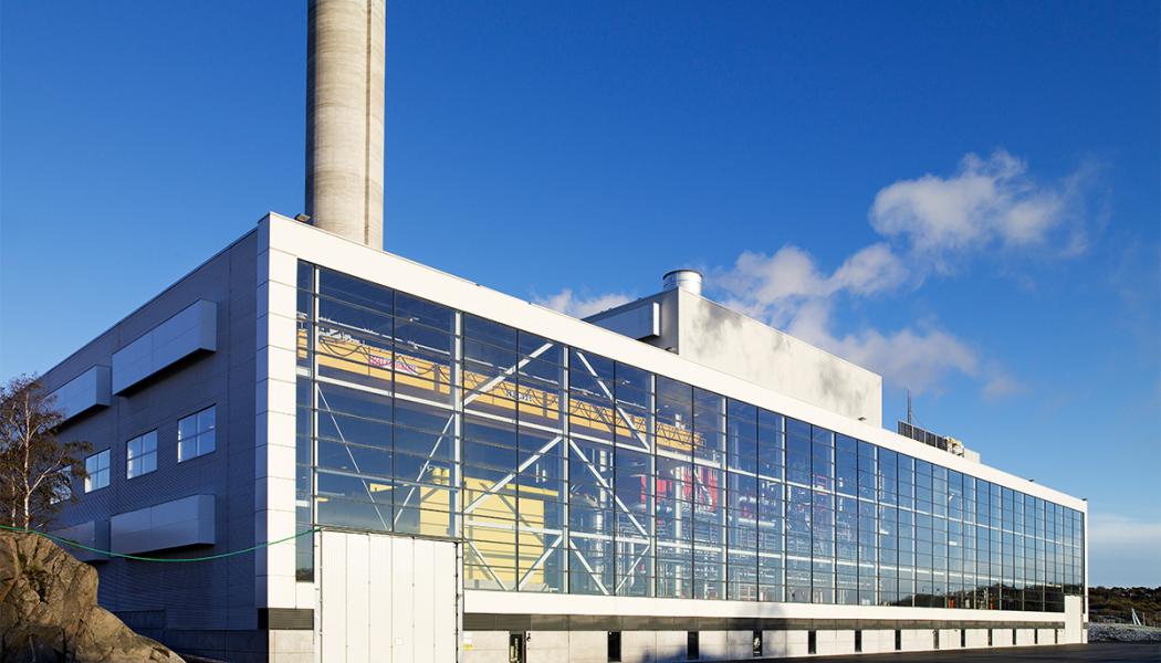 Göteborg Energi och Siemens Energy har med ny teknik framgångsrikt kört en gasturbin i Rya kraftvärmeverk med flytande biobränsle istället för naturgas. Foto: Göteborg Energi
