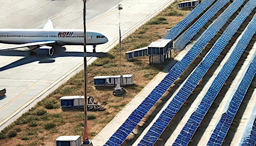 Detta är bara början på Fiumicinos satsning på solenergi. Under de kommande fem åren planerar flygplatsen att installera ytterligare solceller på sitt område. På sikt hoppas man kunna producera tillräckligt med el för att försörja 30 000 italienska hushåll. Bild: Aeroporto Leonardo da Vinci-Fiumicino