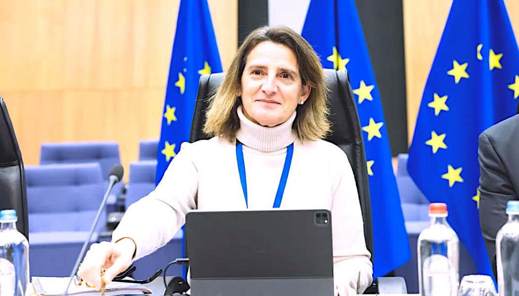 Teresa Ribera, EU-kommissionens vice ordförande för en ren, rättvis och konkurrenskraftig omställning
Foto: Bogdan Hoyaux/EU