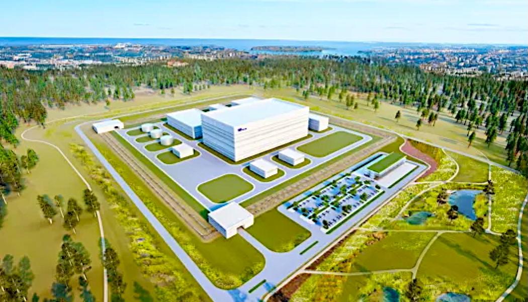 Illustration av en möjlig SMR-reaktor. Bild: Helen