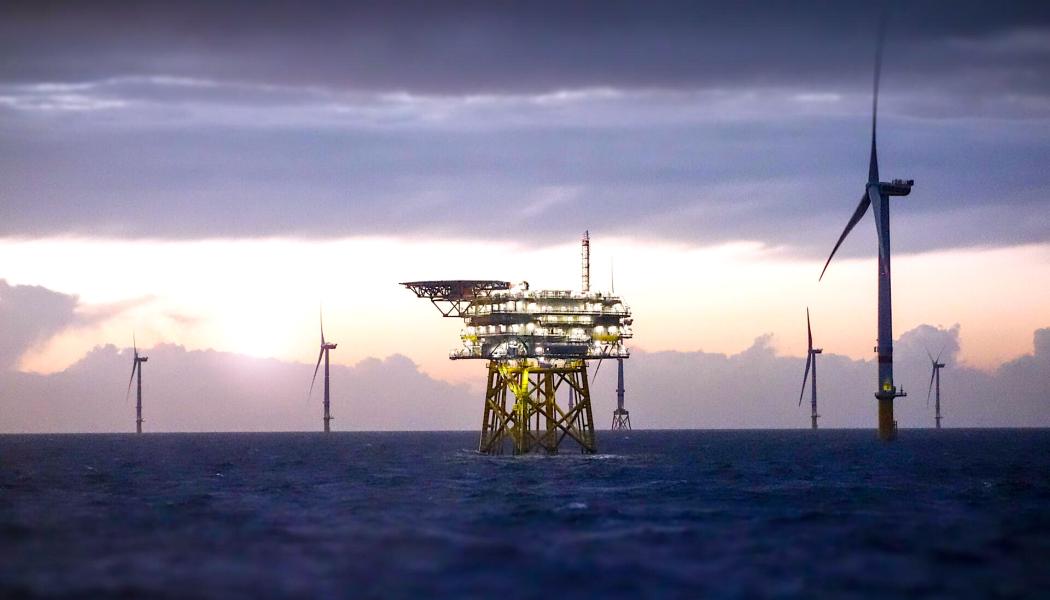 Nordsjön erbjuder också lösningar för renare sjöfart genom produktion och lagring av vätgas.  Foto: Siemens Energy