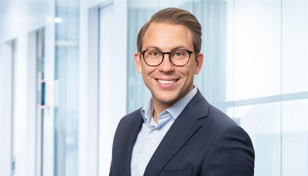 Christoffer Järkeborn, koncernchef Sandbäckens och vice VD Sandbäckens. Foto: Håkan Målbäck AB