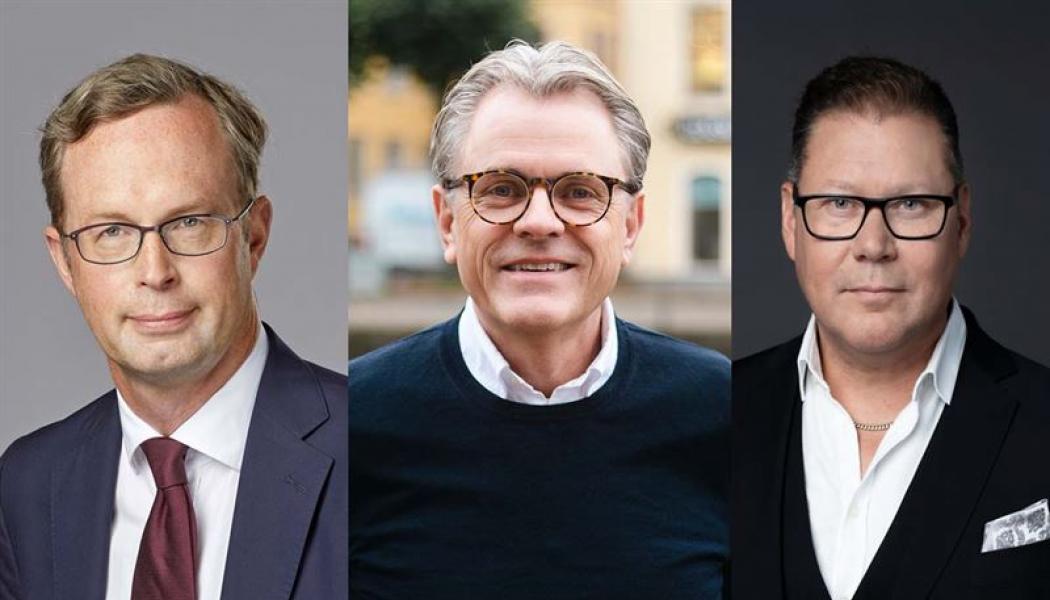 Andreas Ekdahl, Alf Karlsson och Mattias Andreassen. Foto: AFRY