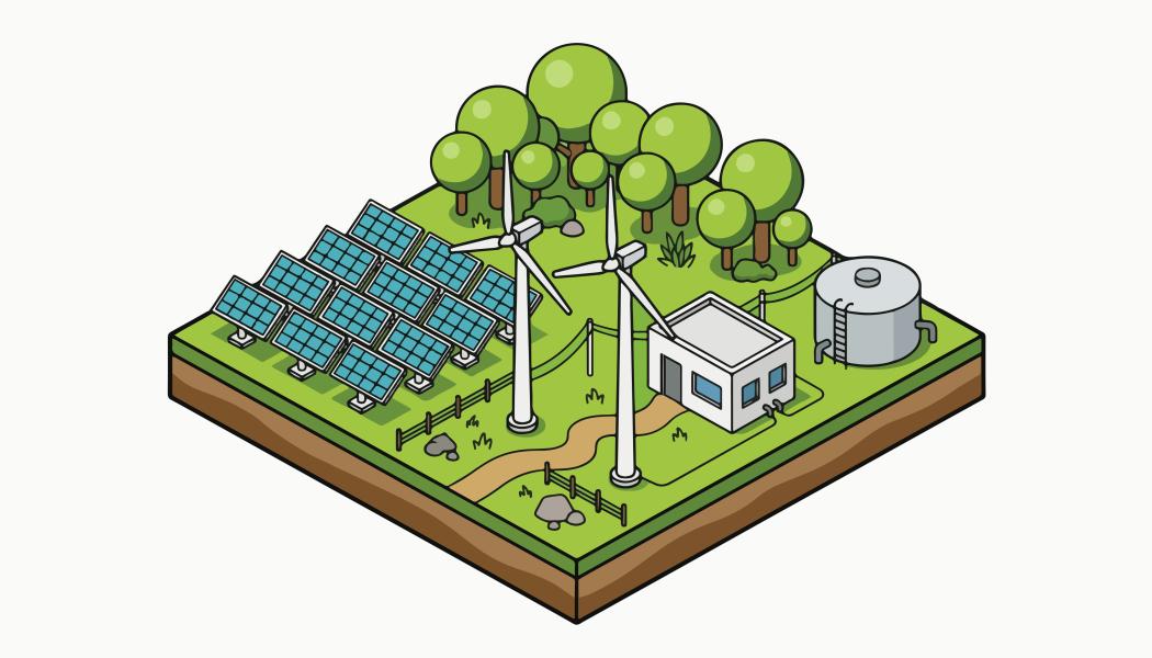 Illustration över energi. Illustration:  Alghozy / Unsplash