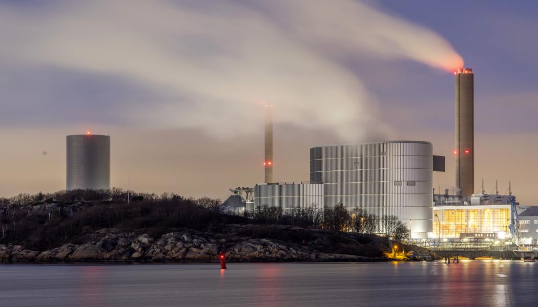 Bioångpanna i Göteborg. Pressbild: Göteborg Energi